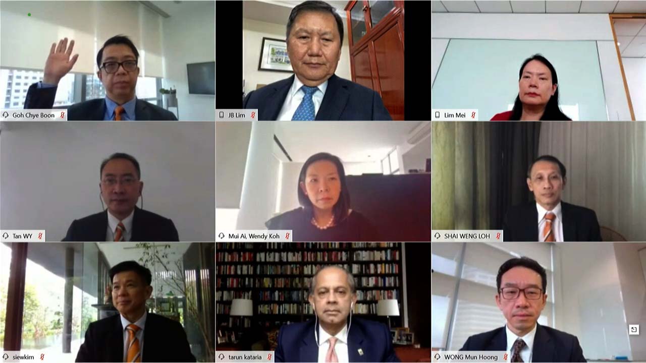 Mapletree Logistics Trust virtual agm on Motion Media Works live webcast platform